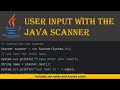 #7 | User input with the Java Scanner | Java tutorial for beginners