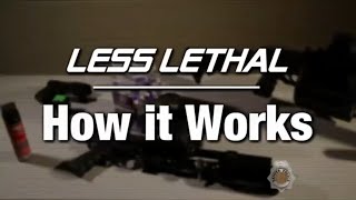 HOW IT WORKS Less Lethal Technology
