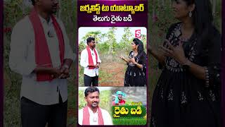 జర్నలిస్ట్ టు యూట్యూబర్ తెలుగు రైతు బడి #teluguraithubadi #rajendarreddy #journalist #ytshorts