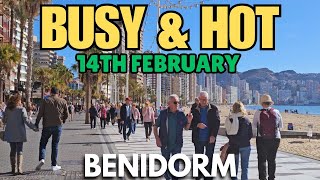 Benidorm - BUSY Levante, Old Town \u0026 Uncle Ped's!┃Feels like Summer ☀️