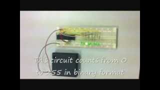 Binary Counter using PIC-Microcontroller