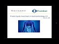 Private Equity Investment in Gastroenterology