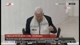 MECLİS'TE FİLİSTİN İÇİN ÖZEL OTURUM