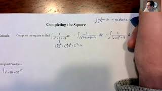 AP Calc BC - Unit 5 Add-on - Long Division & Completing the Square