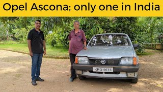 Rare Vintage Car | Only one car in Kerala | 42 year old Opel Ascona | German Car | Malayalam Review