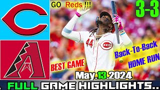 Arizona Diamondbacks vs Cincinnati Reds (05/13/24) FULL GAME Highlights | MLB Season 2024