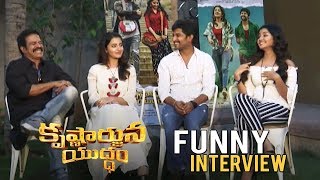 Krishnarjuna Yuddham Movie Team Funny Interview | Nani | Anupama | Brahmaji | Rukhsar Dhillon | TFPC