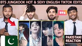 BTS Jungkook English Mix Edits - Pakistani Reaction - Usman Rajpoot