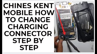 chines kent mobile How to change charging connector step by step