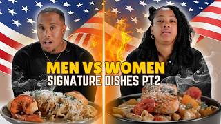 Men vs Women: We Try Each Other's Signature Dishes (Part 2!) ⏐Taste Wars