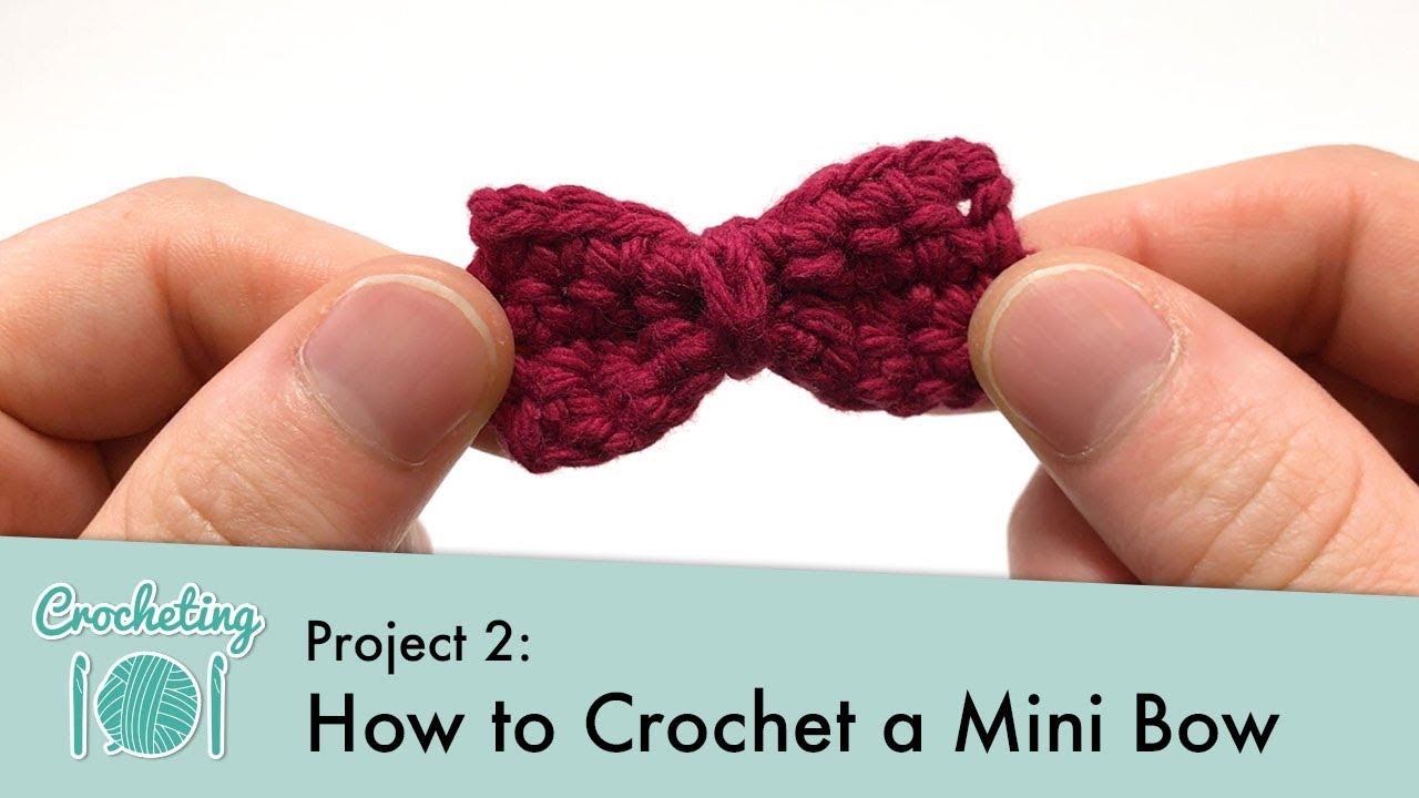 Crochet Tie And Making Bows