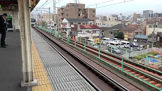 常磐線三河島駅にて　E531系特別快速通過