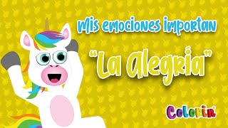 🌈 El color de las emociones de los niños ➡️ La ALEGRÍA 🥳