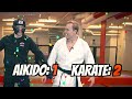 AIKIDO VS. KARATE in STREET FIGHT
