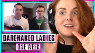 Vocal Coach reacts to Barenaked Ladies - One Week [Bathroom Sessions]