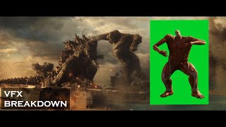 Colossal Titan  in the Godzilla vs Kong ( VFX Breakdown )
