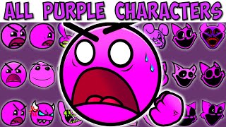 ALL Purple Test | FNF Character Test | Gameplay VS My Playground