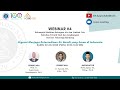 Webinar#4 - Urgensi Menjaga Ketersediaan Air Bersih yang Aman di Indonesia