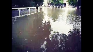 10 Inch rainfall in Rajkot, Flood in Valsad's Oranga river, Kailash bridge closed