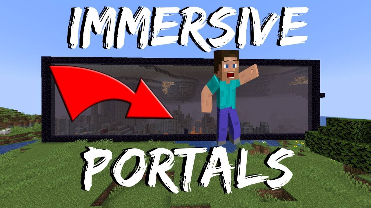 IMMERSIVE PORTALS IN 1.19 (Mod Review) - YouTube