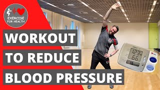 Home exercise programme to lower your Blood Pressure