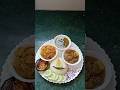 Lunch thali ideas #youtubeshorts #lunchthali #lunch #shortvideo #trendingvideo #shorts