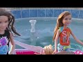 pool elsa and anna toddlers barbie boat ride floaties swim water fun splash