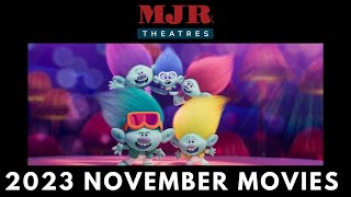 MJR November Movies Mash-Ups | 2023