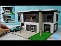 DIY Modern Residential Miniature Model #44