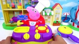 Peppa Pig Grocery Store and Sing Along Kitchen | itsplaytime612 Toys Play
