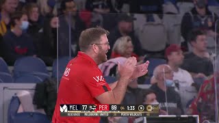 John Mooney Posts 14 points & 13 rebounds vs. Melbourne United