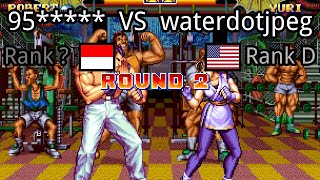 Art of Fighting 2: 95***** (ID, Rank ?)  vs waterdotjpeg (US, Rank D)