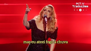 Adele - Set Fire to the Rain (Tradução/Legendado) (Live An Audience With Adele 2021)