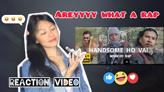 Reacting on “HANDSOME HO BHAI” mimicry rap💀😂😯