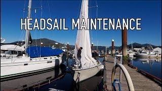 Life is Like Sailing - Headsail Maintenance