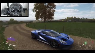 Forza Horizon 4 Ford GT ( Steering wheel + Paddle Shifter) Gameplay