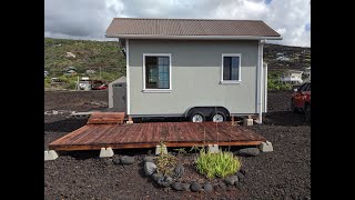 Our Tiny Tiny House Tour - Milolii Hawaii