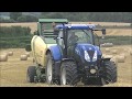 New Holland T7210 with Krone Comprima F 155 XC