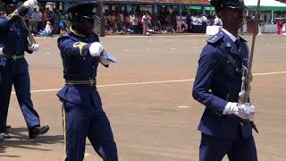 WAHITIMU WA MAFUNZO YA KIJESHI CHEO CHA COPLO WA JESHI LA POLISI WAKIONESHA UMAHILI WA GWARIDE