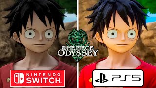 One Piece Odyssey PS5 vs Nintendo Switch Graphics Comparison