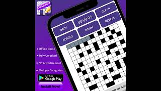 Crossword Puzzle - It boost your mood - App Warehouse - Install Now!