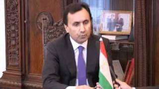 TV Bachtar Berlin Interview with Imomuddin﻿ Sattorov   Ambassador of the Republic of Tajikistan