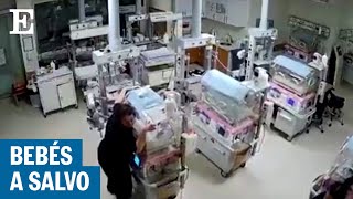 TERREMOTO | Así protegieron las enfermeras a los bebés de un hospital de TURQUÍA