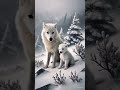 the little wolf s snowy adventure shorts 1billionviews kidsentertainment