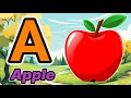 A for apple, nursery rhymes, for kids cartoon song, gk update, abcd song, kids videos, alfabet, song