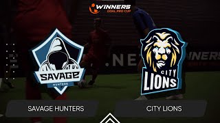 Winners Goal Pro Cup. Savage Hunters - City Lions 22.02.25. Weekend Cup