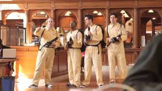 Il flash mob dei Ghostbusters