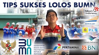 TIPS DAN TRIK LOLOS TAHAP AWAL MASUK BUMN, DI JAMIN LULUS