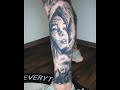 Really amazing Tattoo model artsti man Leg  stylish Tattoo