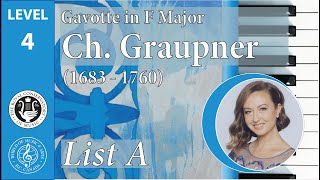 Gavotte in F Major, by Ch. Graupner - RCM Repertoire Gr. 4, List A